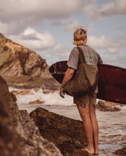 Load image into Gallery viewer, Large Wax Utility Bag | Bush