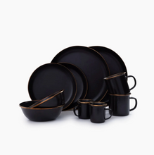 Load image into Gallery viewer, Enamel Cup Set of 2 | Charcoal