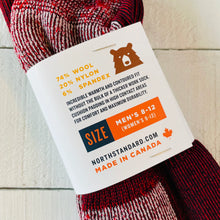 Load image into Gallery viewer, Merino Wool Trail Sock | Burgundy