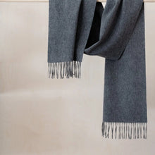 Load image into Gallery viewer, Lambswool Scarf | Charcoal
