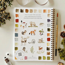 Load image into Gallery viewer, Watercolour Workbook | Woodland PREORDER arriving in store 25th Sept
