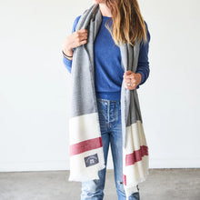 Load image into Gallery viewer, Woodlands Blanket Scarf
