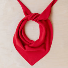 Load image into Gallery viewer, Merino Triangle Scarf | Red
