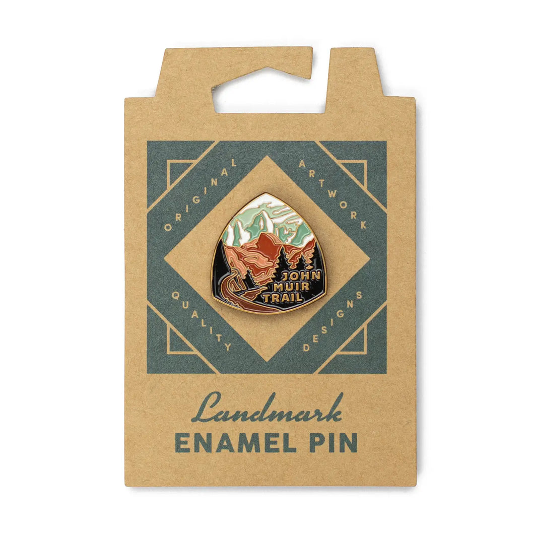 John Muir Trail Enamel Pin