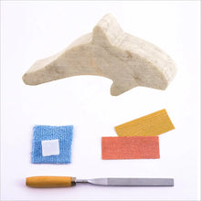 Load image into Gallery viewer, Soapstone Carving Kit | Orca
