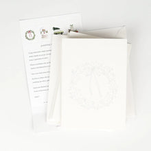 Load image into Gallery viewer, Christmas Cheer | Paintable Notecards set of 8 PREORDER
