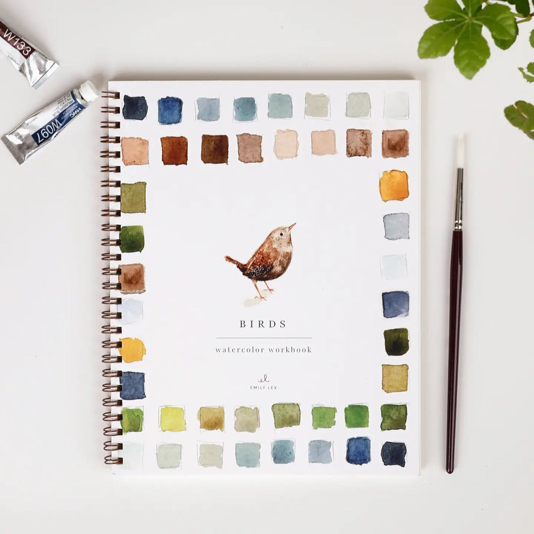 Watercolour Workbook | Birds