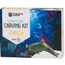 Load image into Gallery viewer, Soapstone Carving Kit | Orca
