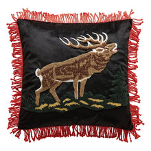 Load image into Gallery viewer, Elk Chain Stitched Pillow
