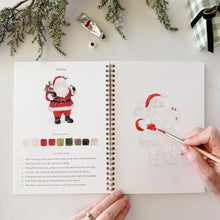 Load image into Gallery viewer, Watercolour Workbook | Christmas Book 2
