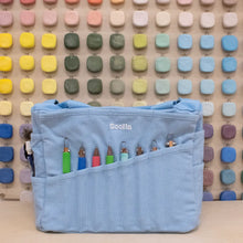 Load image into Gallery viewer, Artist Tool Tote Bag | Blue Skies
