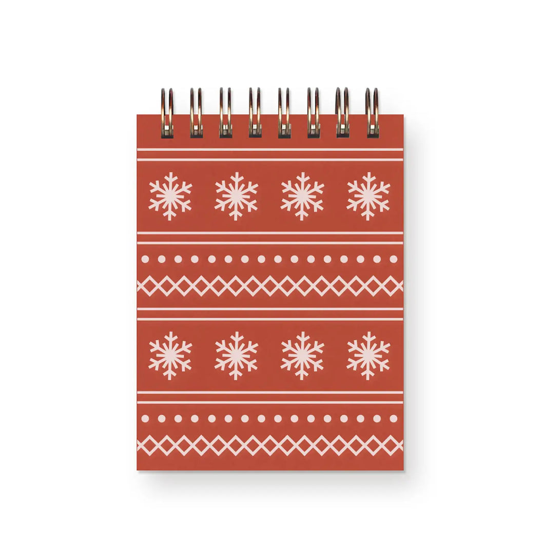 Christmas Mini Jotter Notebook