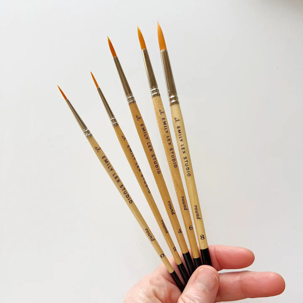 Watercolour Paintbrush Set