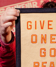 Load image into Gallery viewer, One Good Reason Camp Flag | Blink182 x Oxford Pennant
