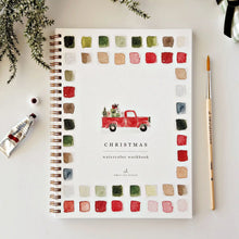 Load image into Gallery viewer, Watercolour Workbook | Christmas Book 2
