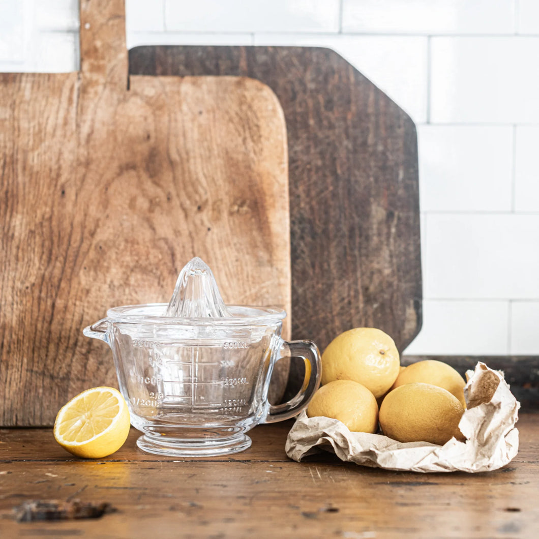 Glass Juicer and Measuring Jug