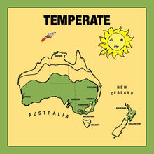 Load image into Gallery viewer, Temperate Planting Calendar Poster
