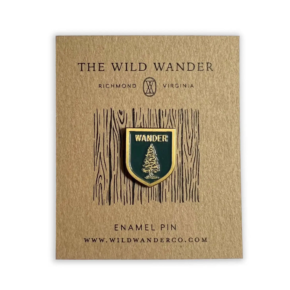 Wanderer Pine Enamel Pin – Peregrine Store