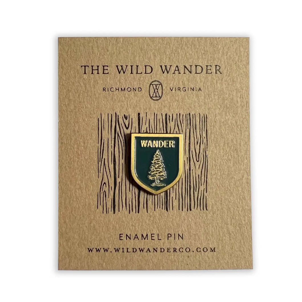 Wanderer Pine Enamel Pin