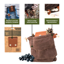 Load image into Gallery viewer, Foraging Gathering Bag
