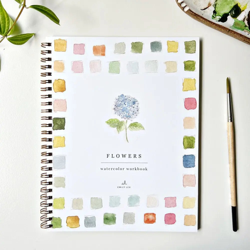 Watercolour Workbook | Flowers