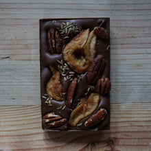 Load image into Gallery viewer, Spiced Pear, Pecan and Fennel Chocolate
