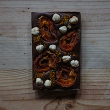 Load image into Gallery viewer, Apricot, Hazelnut and Bee Pollen Chocolate

