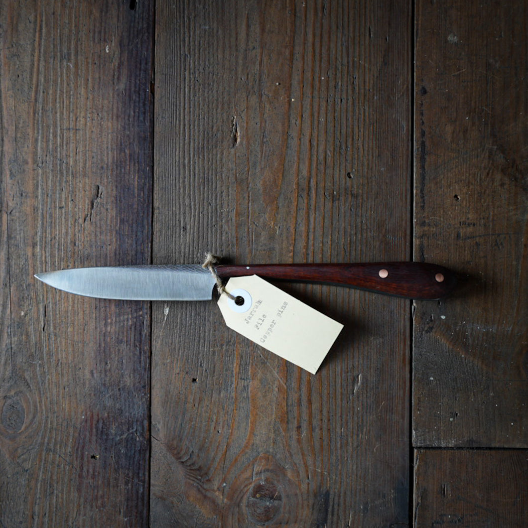 Cheese Knife | Half Jarrah Half File Handle