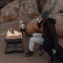 Load image into Gallery viewer, Portable Fire Pit | 2 Sizes
