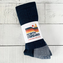 Load image into Gallery viewer, Merino Wool Trail Sock | Navy
