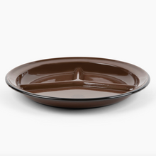 Load image into Gallery viewer, Divided Camp Plate Set of 2 | Brown
