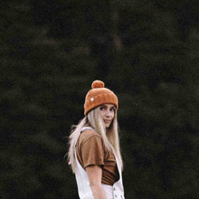 Load image into Gallery viewer, Tasman Beanie | Ochre (with or without Pom Pom)

