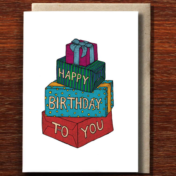 Stack of Gifts Card