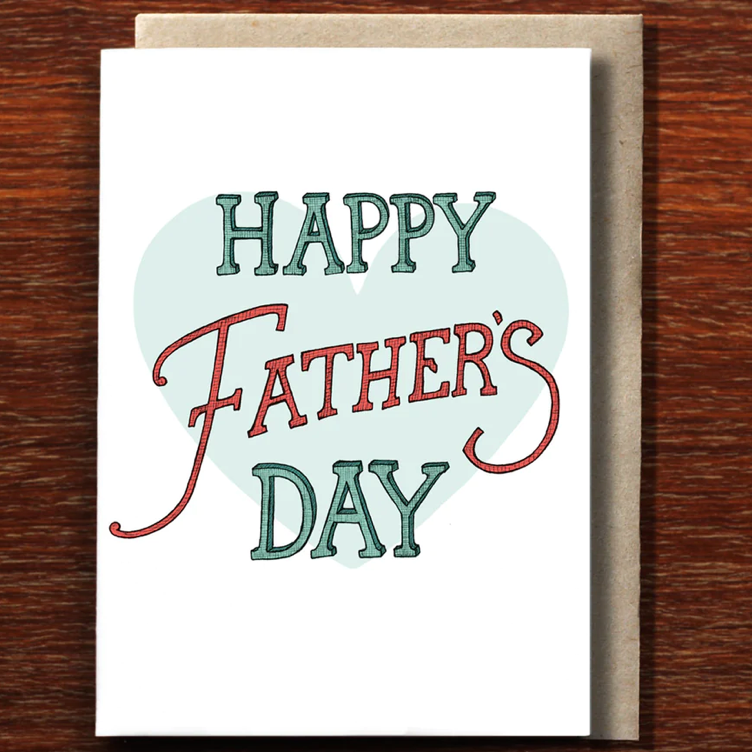 Father's Day Type Card