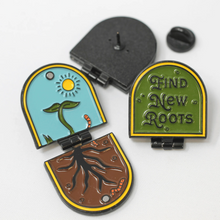 Load image into Gallery viewer, Let It Grow | Enamel Pin
