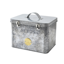Load image into Gallery viewer, Seed Tin | Galvanised
