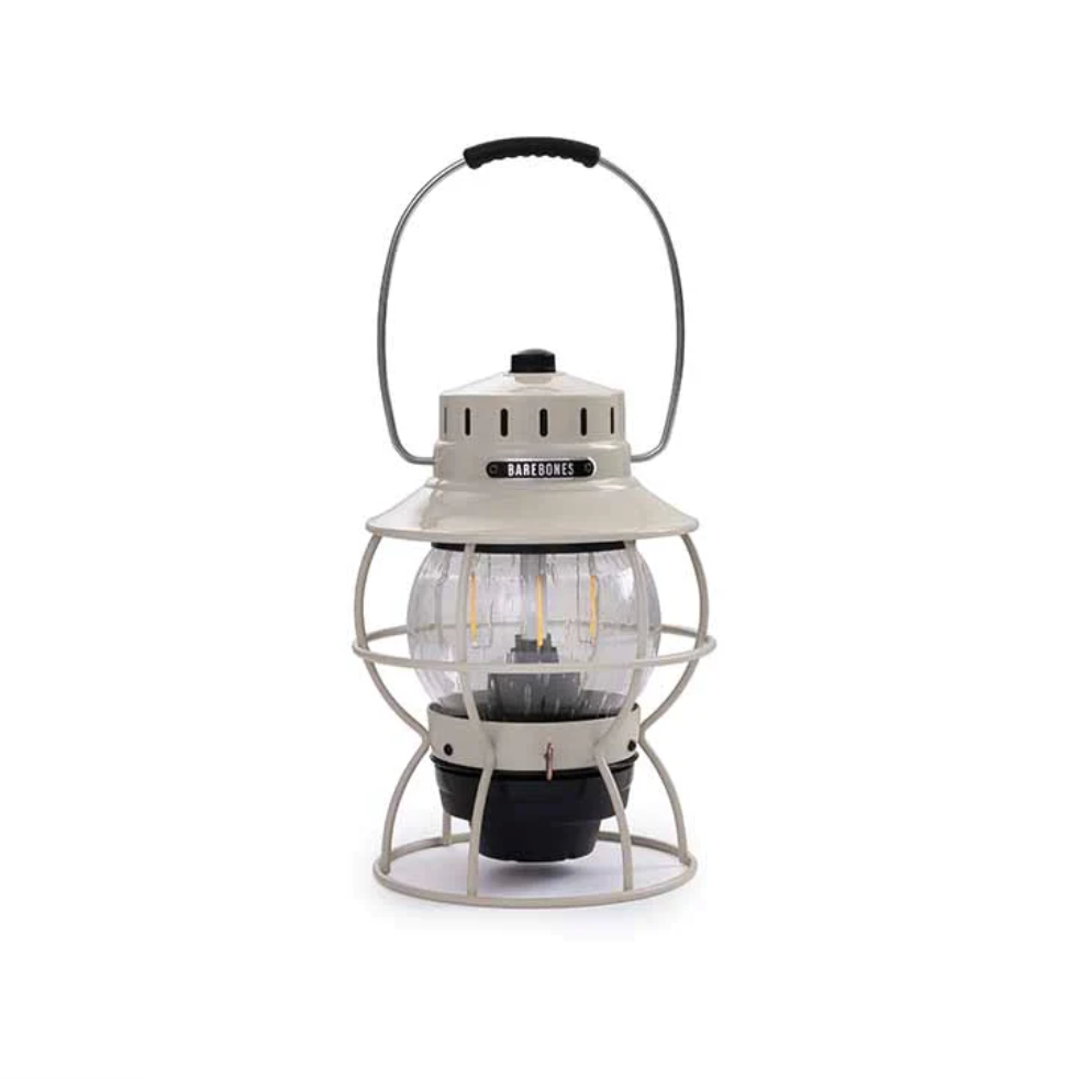 Railroad Lantern | Vintage White