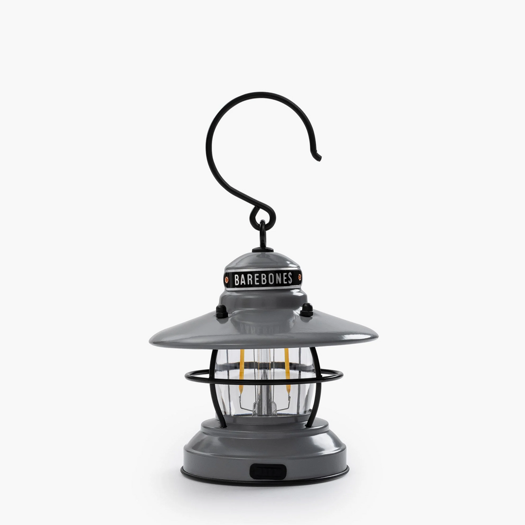 Edison Mini Lantern | Slate Gray