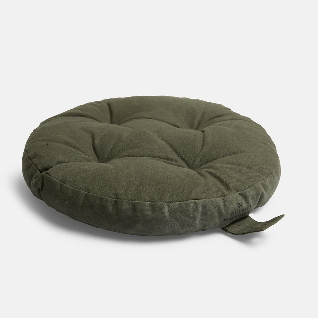 Camp Fire Log Outdoor Floor Cushion | Khaki