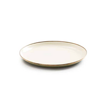 Load image into Gallery viewer, Enamel Deep Plates Set of 2 | 2 Tone Olive Drab
