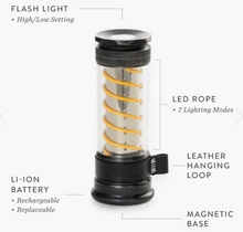 Load image into Gallery viewer, Edison Light Stick | Tumbled Steel
