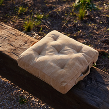 Load image into Gallery viewer, Camp Fire Floor Cushion
