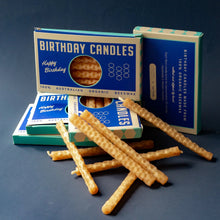 Load image into Gallery viewer, Organic Beeswax Birthday Candles
