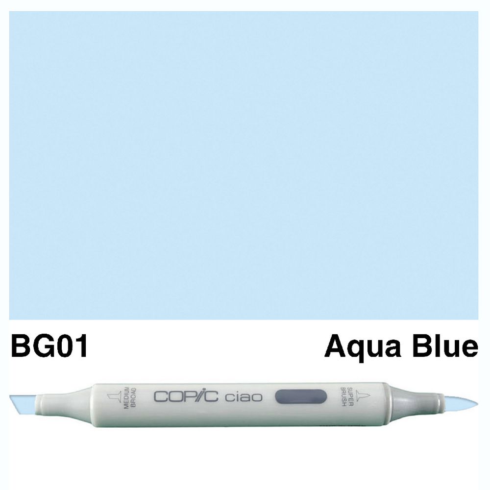 Copic Ciao | Aqua Blue BG01
