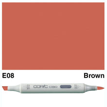 Load image into Gallery viewer, Copic Ciao | Brown E08
