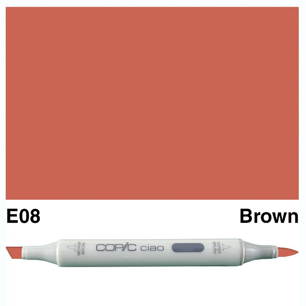 Copic Ciao | Brown E08