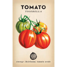 Load image into Gallery viewer, Tomato Heirloom Seeds | Tigerella
