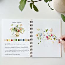 Load image into Gallery viewer, Watercolour Workbook | Bouquets
