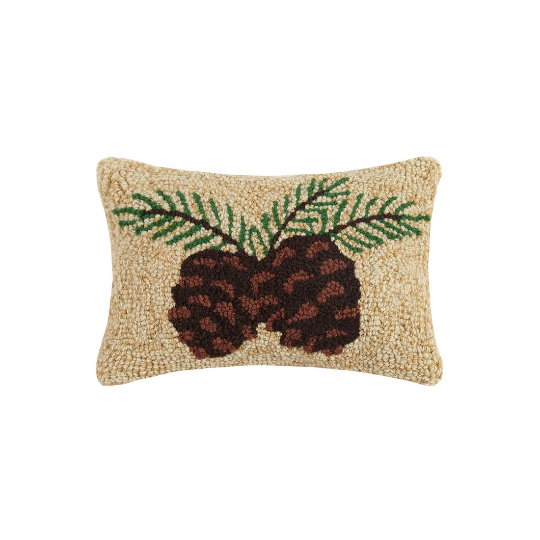 Pinecone Hook Pillow