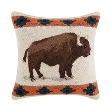 Load image into Gallery viewer, Bison Hook Pillow
